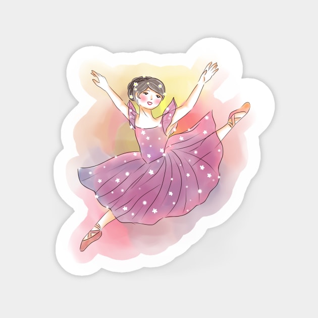 Ballerina Sticker by veve91